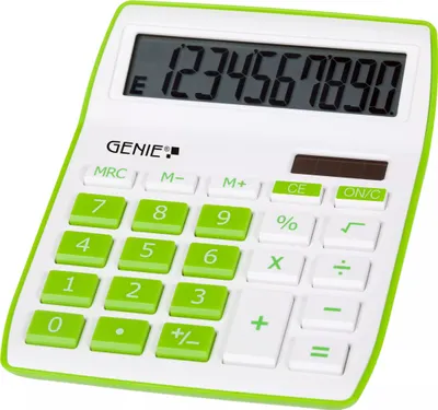 Produktbild von GENIE Tischrechner 840G grün
