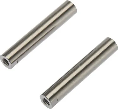 Zdjęcie produktu dla Axial AX30517 Gwintowana rura aluminiowa 6x33mm szara (2 szt.)