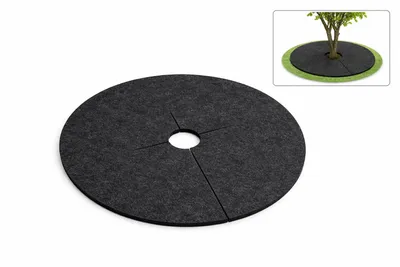 Produktbild von Unkrautbekämpfung Filzscheibe Mulchen Graphit fi 40 cm