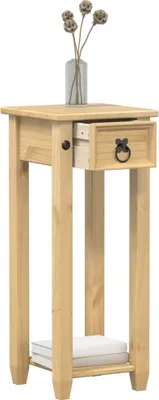 Produktbild von Design Pflanzenständer Corona 30x30x73 cm Massivholz Kiefer, Blumenständer 2024 Neu