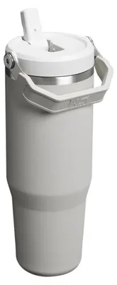 Produktbild von Stanley The IceFlow Flip Straw, Grau, Edelstahl, Edelstahl, Kaffee, Saft, Tee, 12 h, 890 ml