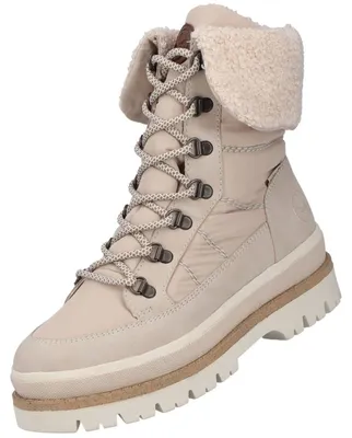 Immagine prodotto di Stivali da donna Rieker, modello Tex, foderati, color beige, codice prodotto Y6200-62