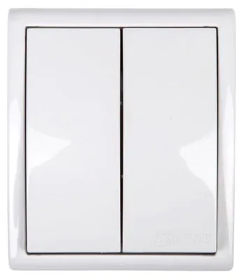 Obrázok produktu pre Kontakt-Simon AQW5L/11, Plast, Biela, IP54, 250 V, 10 A, 60 mm