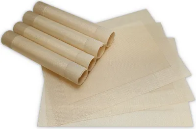 Produktbild von Tischsets BORDA 8er Set Champagner als Tischuntersetzer