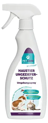 Produktbild von HOTREGA Petcare Haustier-Ungeziefer-Schutz Umgebungsspray, Größe:500ml