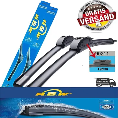 Produktbild von RBW Frontwischerblätter Scheibenwischer für Ford Fiesta 2012- OPEL ADAM 2012-