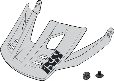 Immagine prodotto di visiera iXS + Pins Trigger FF bianco M/L