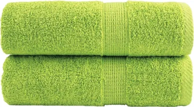 Zdjęcie produktu dla Ręczniczki premium SOLUND, 2 szt., zielone, 30x50 cm, 600 g/cm²