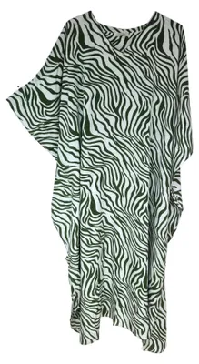 Produktbild von Boho Kaftan Kleid für Damen im Tie-Dye-Stil