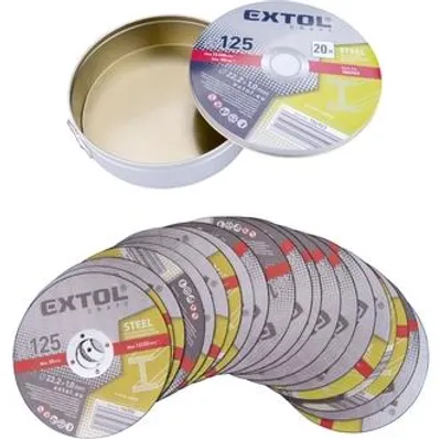 Immagine prodotto di Extol Craft 106903 20 pezzi O 125x10x222mm