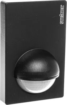 Zdjęcie produktu dla STEINEL IS 180-2, Ściana, Czarny, IP54, 2000 lx, 10 - 900 s, Czujnik podczerwieni