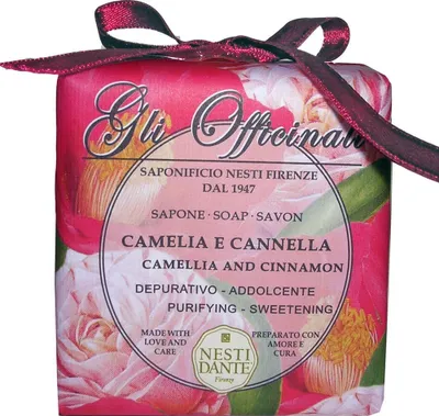 Produktbild von Nesti Dante Gli Officinali Camellia & Cinnamon/Zimt Soap