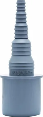 Zdjęcie produktu dla Złączka do węża AIRFIT z PP, Ø 8 - 25 mm (łatwa do przycięcia), do rury spustowej DN32, 50015SN