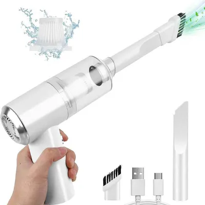 Produktbild von Herzberg HG-04005: Wiederaufladbarer kabelloser Handstaubsauger