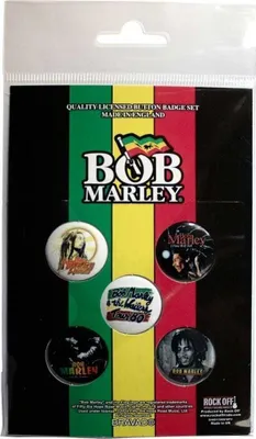 Image de Bob Marley Bob & The Wailers Odznak