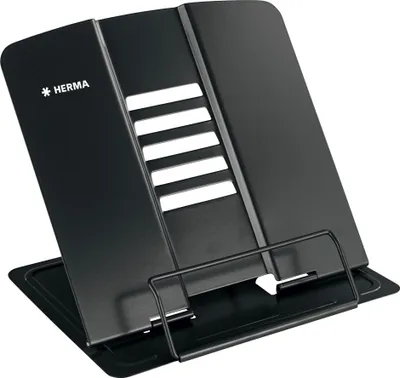 Produktbild von HERMA Leseständer XL aus Metall schwarz
