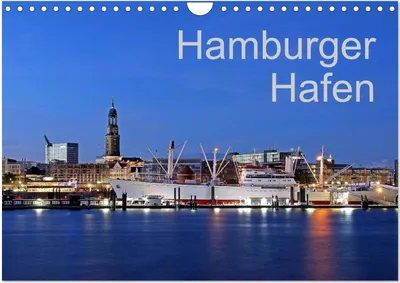 Produktbild von Hamburger Hafen (Wandkalender 2025 DIN A4 quer), CALVENDO Monatskalender