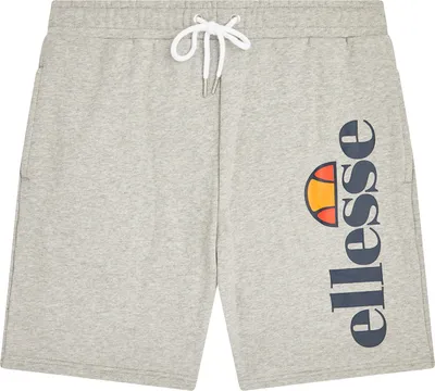 Image de ellesse Herren Shorts BOSSINI - Loungewear, Jog-Pants, Logo-Print, Sweat-Fleece Grau XL