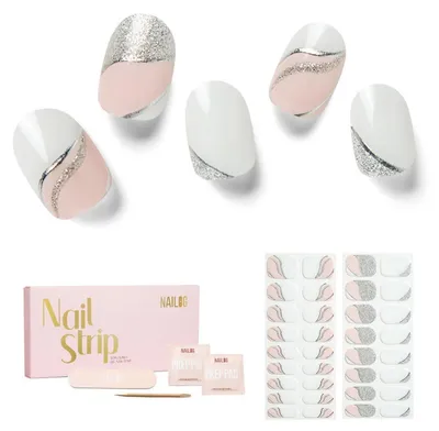 Image de Feuilles d'ongles UV, lot de 34 pièces, pour ongles en gel, kit de manucure DIY