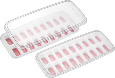 Zdjęcie produktu dla Westmark Luna, 18 szt., Prostokątny, Foremka, Czerwony, Biały, Polipropylen (PP), Termoplastyczny elastomer, 265 mm