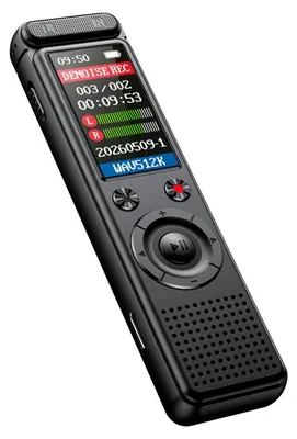 Produktbild von Kruger&Matz KM0950 Digitales Diktiergerät, 8 GB, LCD-Display, schwarz