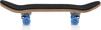 Obrázok produktu pre 1Pc Maple Drevená zliatina Fingerboard Finger Skateboardy s krabicou Zníženie tlaku Darčeky Tmavo modrá
