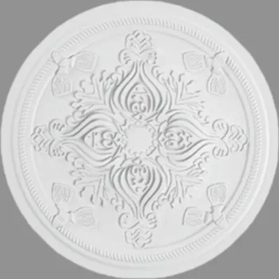 Produktbild von PROVISTON | Stuckrosette | Polystyrol | Durchmesser 430 mm | Weiß | Deckenrosette