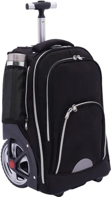 Produktbild von Gepäckrolle 45L - Rollkoffer mit Laptopfach - 33x25x49 cm - Schwarz
