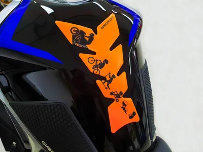 Produktbild von Tankpad Matt Fluo Orange