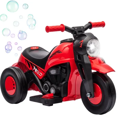 Image de Moto électrique pour enfants AIYAPLAY, moto électrique 6 V avec musique, poids max. 30 kg