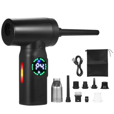 Obrázok produktu pre Pneumatický vysávač 120 W, digitálny displej, bezkartáčový motor, 7500 mAh
