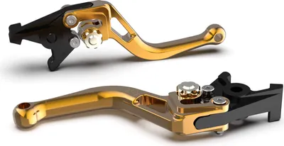 Produktbild von Kupplungshebel LSL BOW L36 mit ABE kurz für BMW S RR 1000 ccm Bj. 2010 - 2014, Farbe Hebel:gold, Farbe Versteller:silber