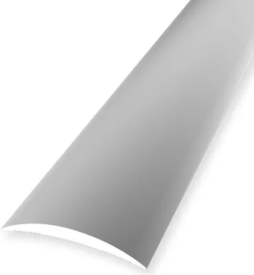 Produktbild von Übergangsschiene 5 x 30 x 2700 mm Übergangsprofil Übergangsleiste Aluminium eloxiert Glatt Selbstklebend Silber Küberit