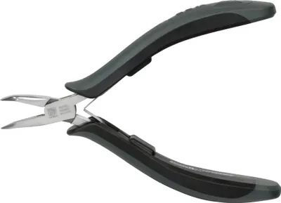 Produktbild von SW-Stahl 40791L Elektronik Spitzzange 130 mm, gebogen RaceRX