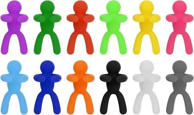 Image de Marqueurs en silicone pour verres à cocktail et à champagne, lot de 24, Noël