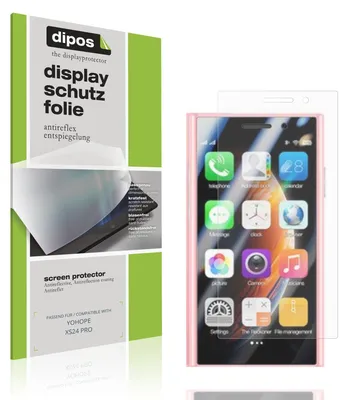 Produktbild von 4x Schutzfolie für YOHOPE XS24 PRO matt Displayschutzfolie Folie Display Schutz dipos