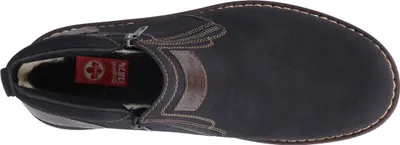 Produktbild von Rieker Herren Stiefelette Boots Reißverschluss Winterboots Warmfutter 37770, Größe:43 EU, Farbe:Schwarz