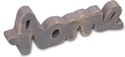 Produktbild von Holzschrift Home, Blau, Dekoration