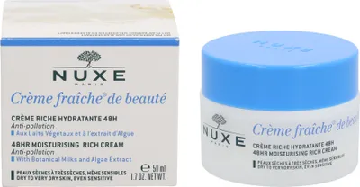 Produktbild von NUXE Crème Fraiche de Beaute, Frauen, 50 ml, Creme, trockene Haut, Empflindliche Haut, Sehr trockene Haut, Tag & Nacht, Feuchtigkeitsspendend, Nährend, Weichmachend