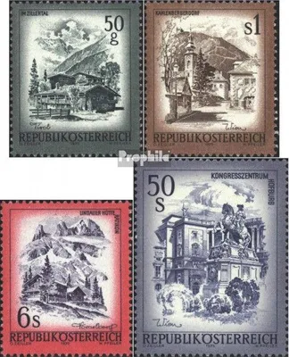 Produktbild von Briefmarken Österreich 1975 Mi 1475-1478 (kompl.Ausg.) postfrisch Schönes Österreich
