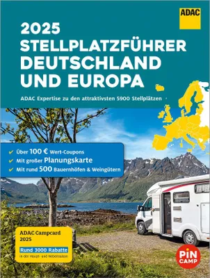 Produktbild von ADAC Stellplatzführer 2025 Deutschland und Europa