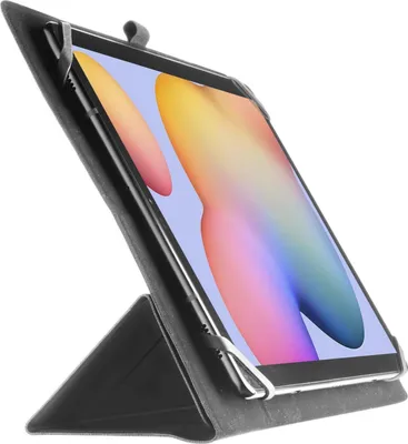 Productafbeelding van Universele tablethoes met standaard, Cellularline CLICKCASE, 10,5 inch, zwart
