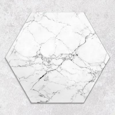 Produktbild von Glas-Herdabdeckplatten Glaskeramikkochfeld-Abdeckung Spritzschutz Glas hexagon 40 cm Konkrete Textur Beton