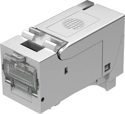 Image de EASYLAN Connecteur Keystone RJ45 cat. 6a, blindé, AWG 22-24 (21.17.3137)