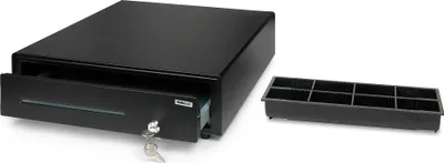 Image de Safescan LD4141 Light-Duty tiroir-caisse avec 8 compartiments pour pièces de monnaie