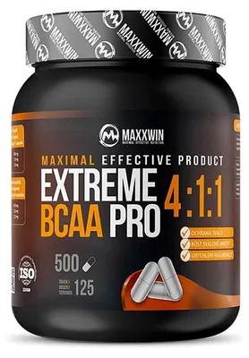 Produktbild von Extreme BCAA Pro 4:1:1 Aminosäuren, 500 Kapseln