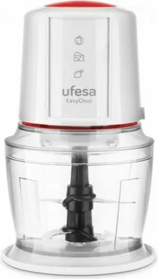 Produktbild von Ufesa Easy Chop, 0,8 l, Weiß, Edelstahl, 140 mm, 140 mm, 265 mm
