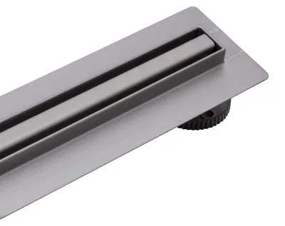 Immagine prodotto di BALNEO, scarico a filo pavimento Slim&Low ProLine, colore grigio gunmetal, 70 cm