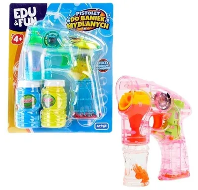 Zdjęcie produktu dla Pistolet do baniek mydlanych Sportox Kids dla dzieci 1 szt. mix