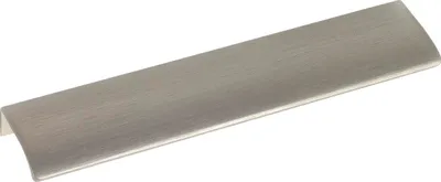 Produktbild von Griffleiste Möbelgriff Edge Straight LA 2x160mm L 350mm Alu Edelstahl-Effekt